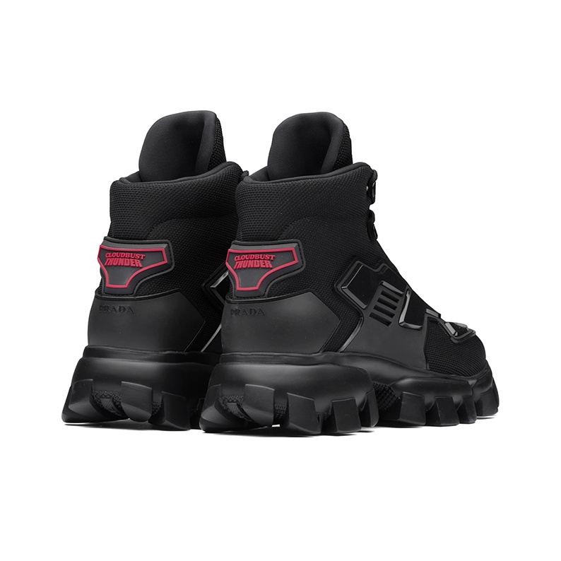 PRADA Cloudbust Thunder High Top Black - POIZON