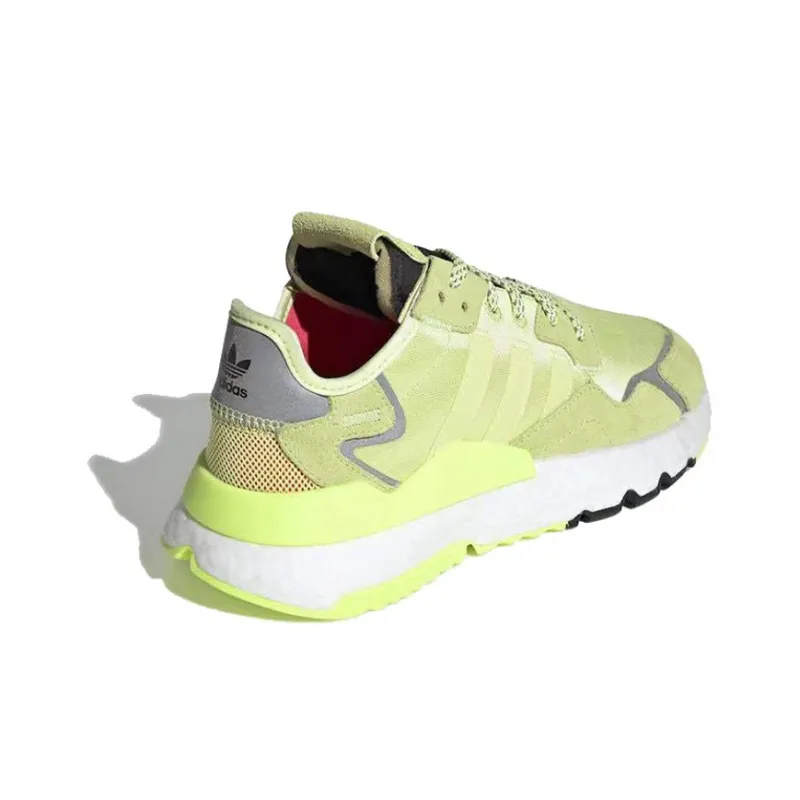Adidas Nite Jogger Semi Frozen Yellow Women's-3