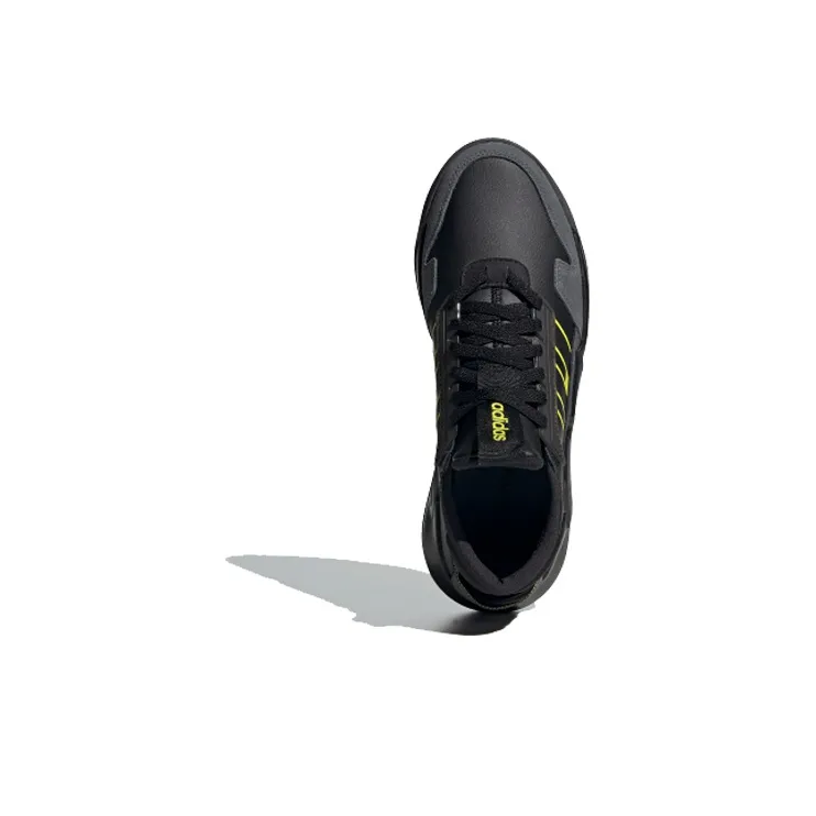 Adidas Neo Bball90s 'Black Gray Yellow'-3