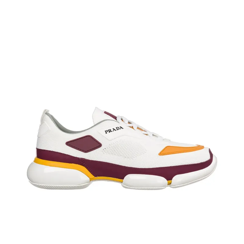 PRADA Cloudbust Thunder Cushioning Anti-Slip Wear-Resistant Breathability Low-Top Casual Shoes Men's White-1