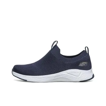 Skechers Solar Fuse Breathable Lightweight Low-Top Casual Shoes Men's Navy