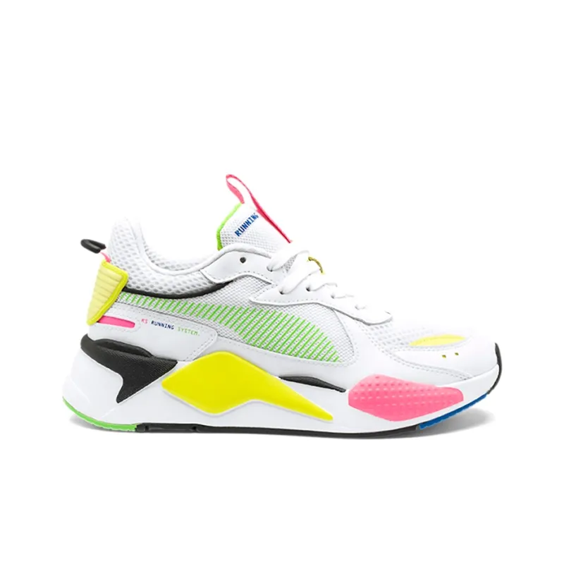 PUMA RS X Thunder Glow By Pedroche Fluo Trainers White-1