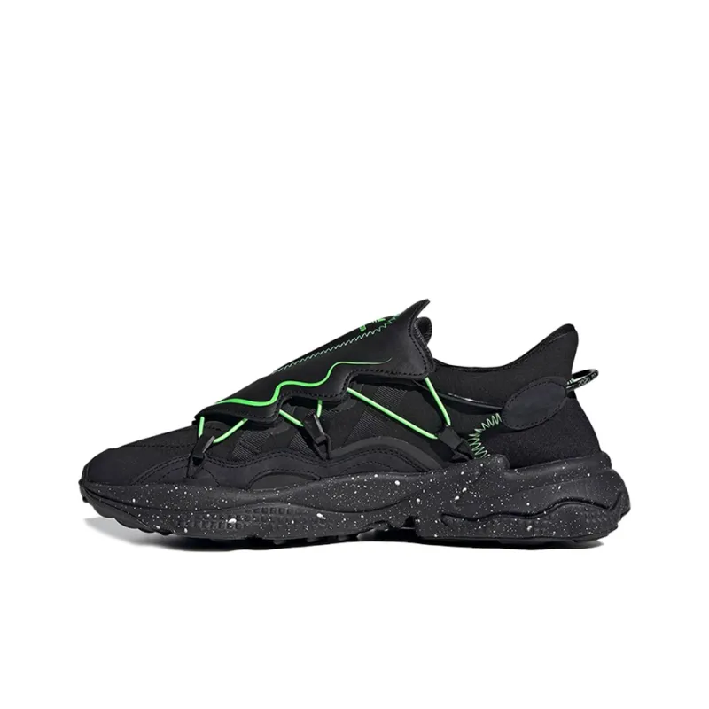 Ozweego Adidas Originals 'Black Solar Green'-0