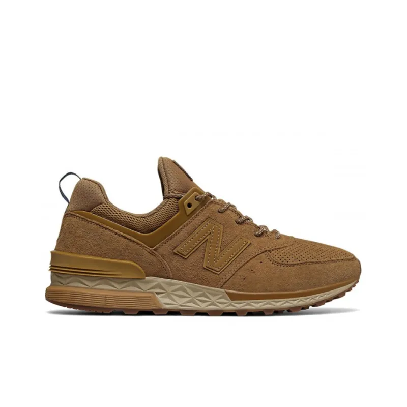 New Balance 574 Luxe Tan Gum-1