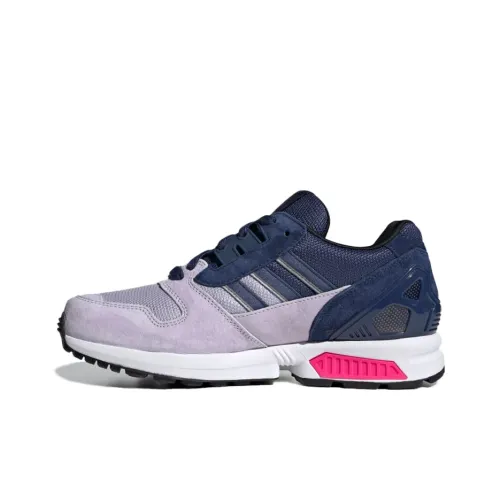 Adidas Originals ZX 8000 Casual Shoes Women's Low-Top Purple/Blue/White