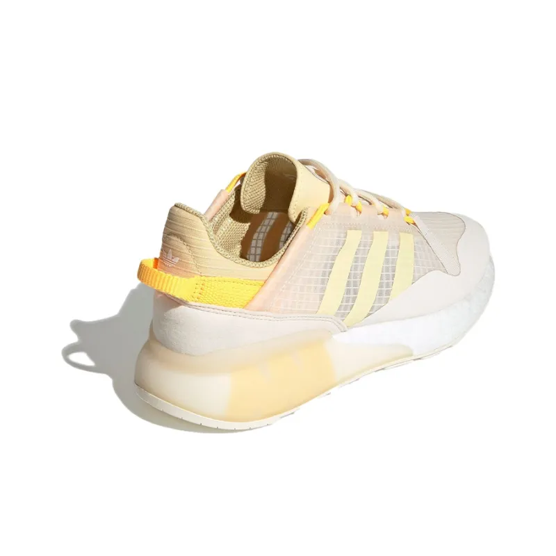 Adidas Women's Zx 2K Boost Pure 'Wonder White Orange Tint' Women's-3