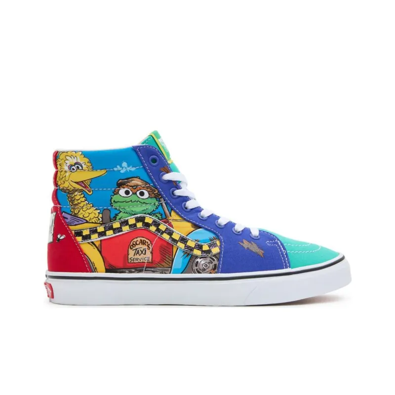 Vans Sesame Street X Sk8 Hi 'Oscar's Taxi Service'-1