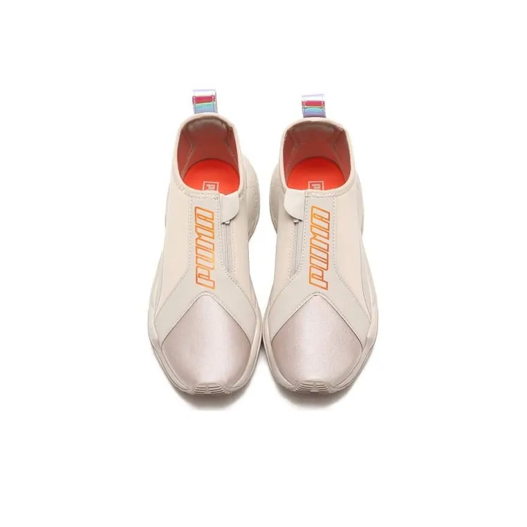 PUMA Thunder Casual Shoes Women's Mid Top Beige-2