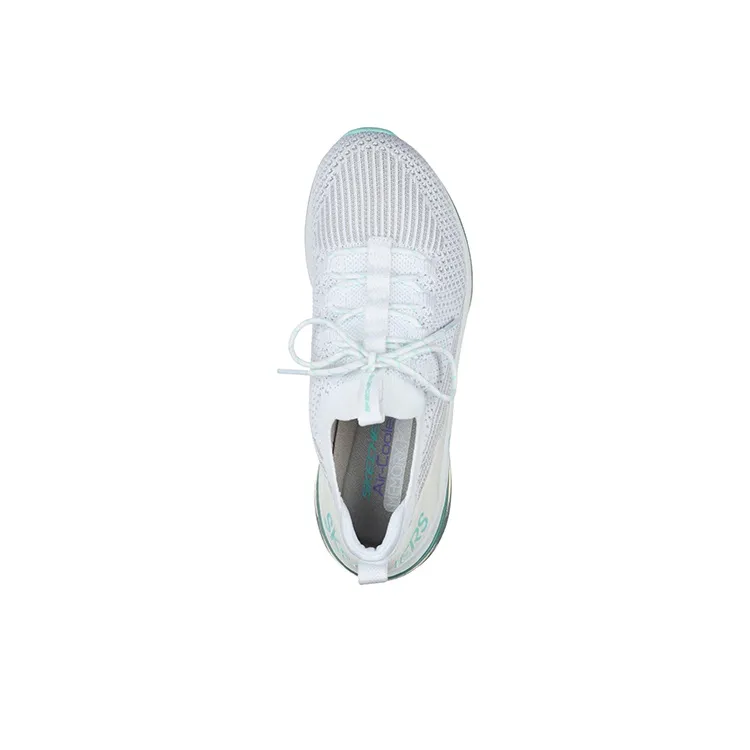 Skechers Air Element 2.0 Anti-Slip And Wear-Resistant Breathable Low-Top Casual Shoes Women's White Green-3