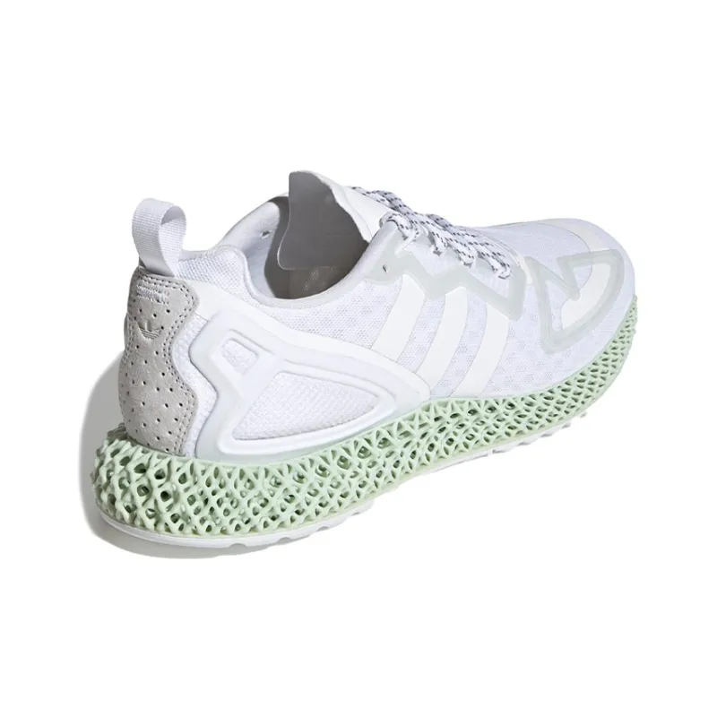 Zx 2K 4D Adidas Originals 'Triple White'-3