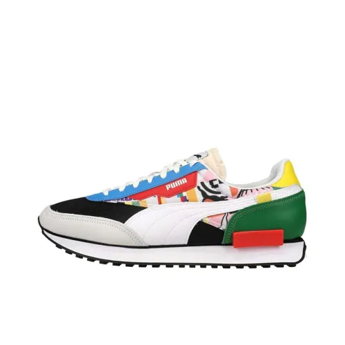 PUMA Future Rider Casual Shoes Men Low-Top White/Green/Black/Blue/Red/Yellow