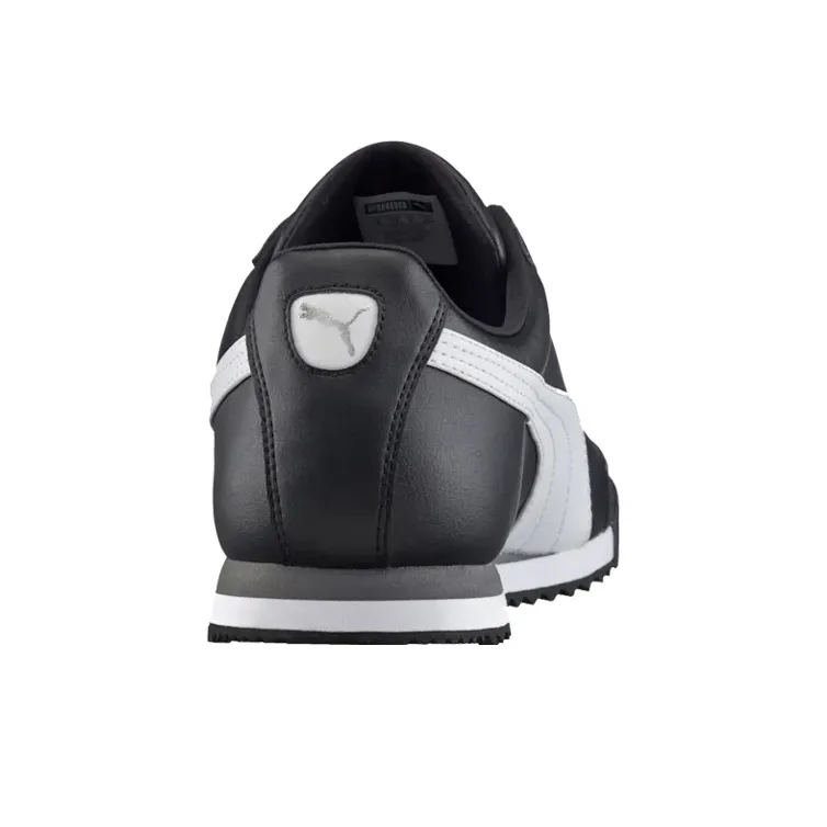 PUMA Roma Basic Black White PUMA Silver-3