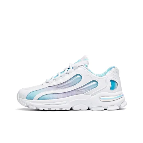 ANTA Casual Shoes Women's Low-Top White Blue Purple