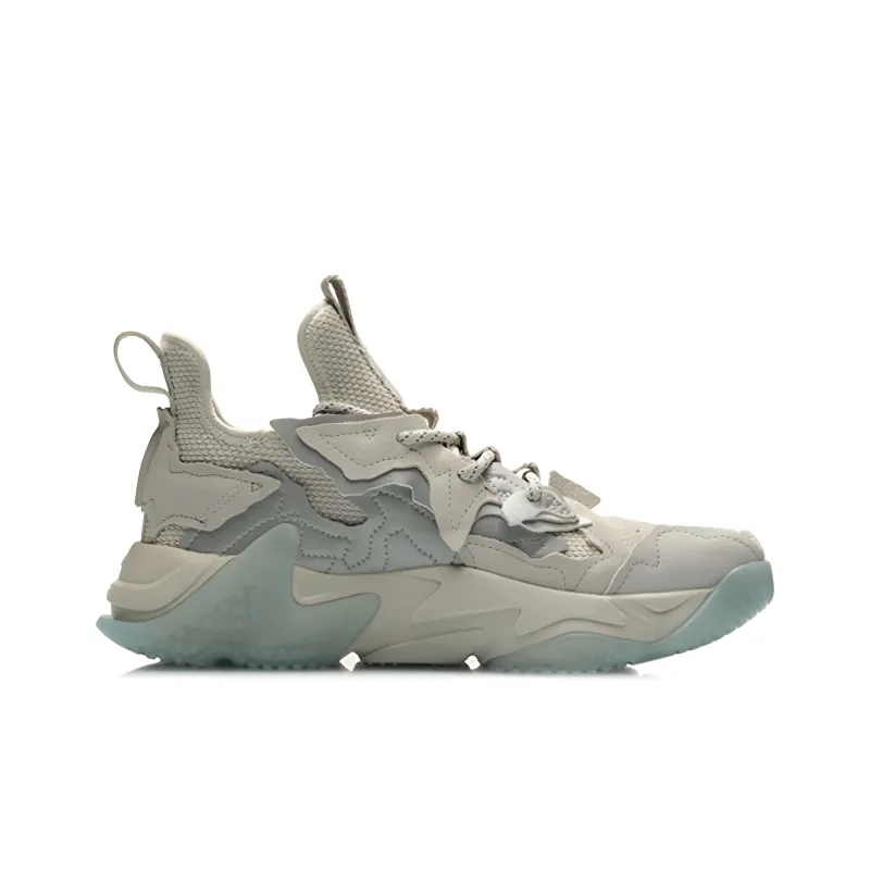 LiNing A Thousand Ways Durable Breathable Low Top Sports Casual Shoes Men's Antarctic Gray-1