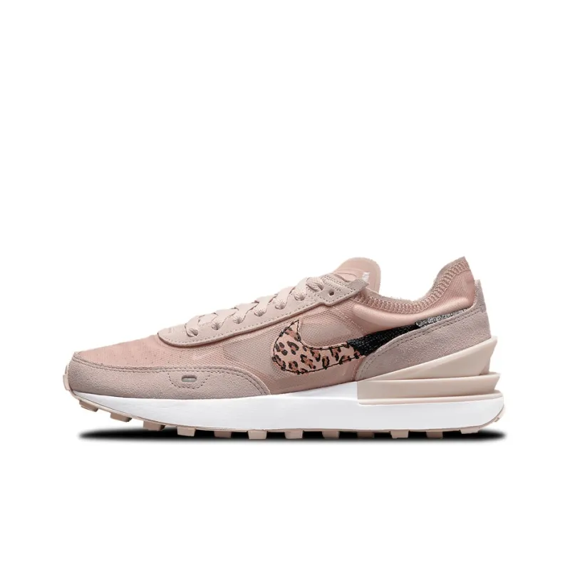Nike Waffle One Fossil Stone Leopard Women's-0
