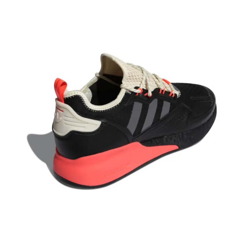 Adidas Zx 2K Boost Black Solar Red-3