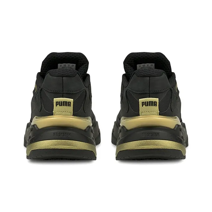 PUMA RS Fast Metal V2 Black Team Gold-3