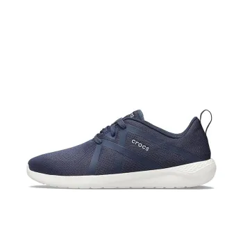 Crocs LiteRide Modform Laces Sneakers 'Navy White'