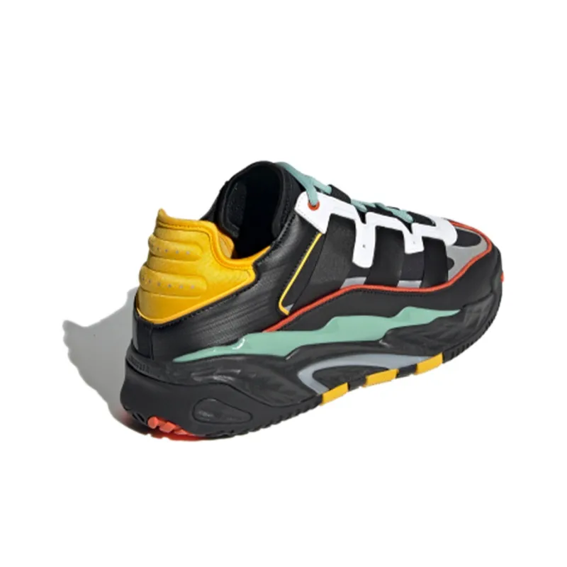 Adidas Originals Niteball 'Black White Yellow'-3