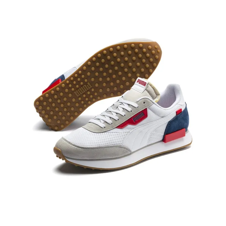PUMA Future Rider Stream On 'White Grey Red'-2
