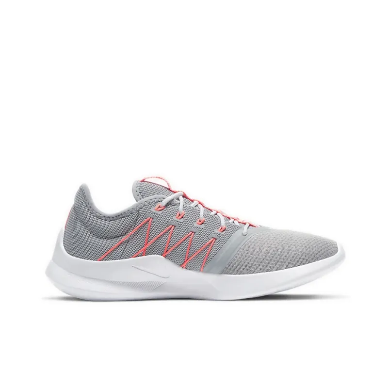 Nike Viale Tech Racer Non-slip Lightweight Low-Top Casual Shoes GS Gray Pink-1
