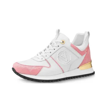LOUIS VUITTON Lv Run Away Sports Shoes Pink/White Women's