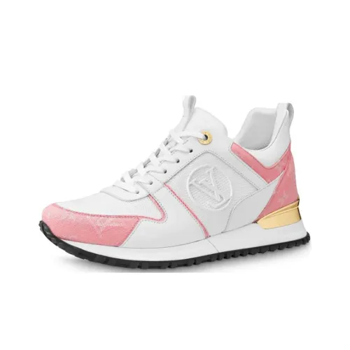 LOUIS VUITTON Run Away Casual Shoes Women's Low-Top Pink/White