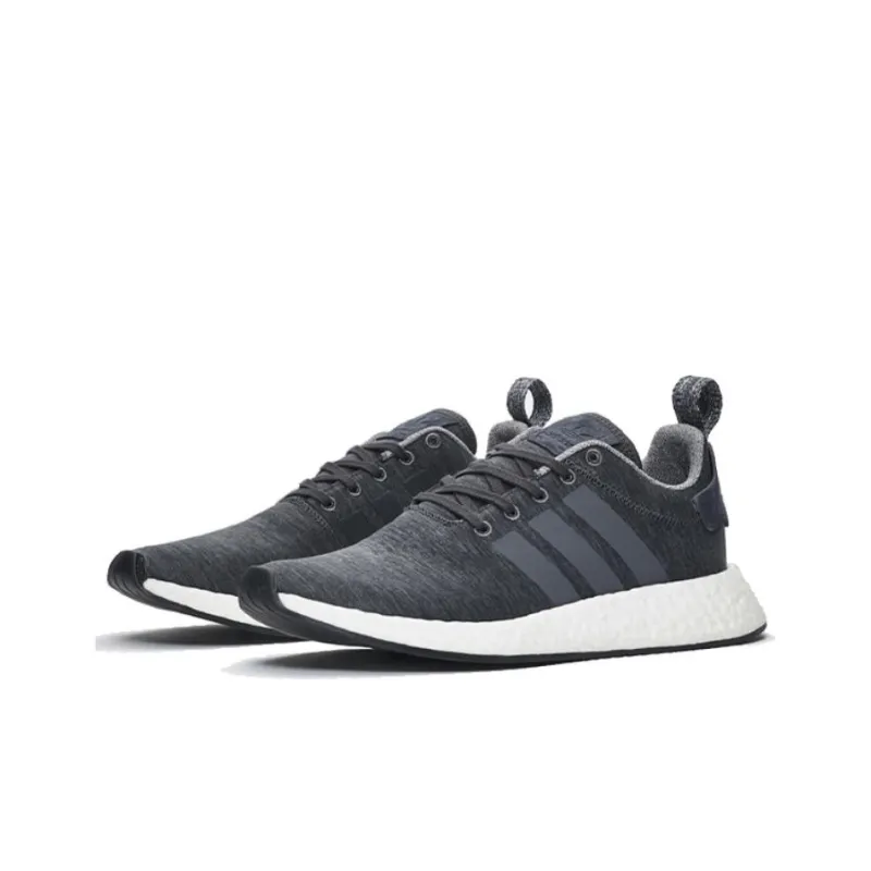 Adidas Nmd R2 Melange Dark Grey-2