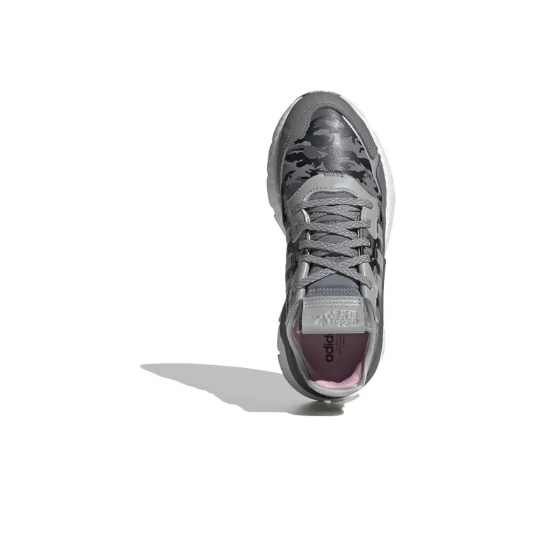 Adidas Nite Jogger Camo Grey Women's-3