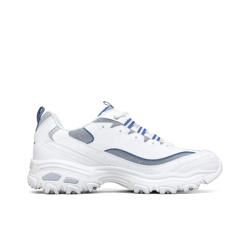 Skechers D Lites 1.0 White/Blue-1
