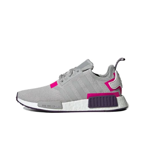 Adidas NMD R1 Grey Two Shock Pink Women's