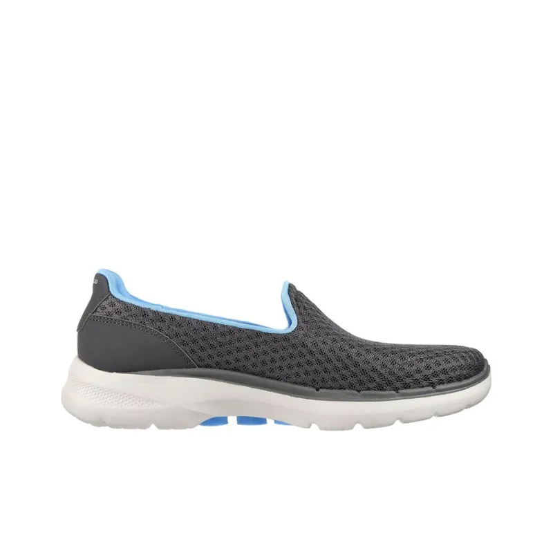 Skechers Go Walk 6 Low Loafer Grey/Blue Women's-1