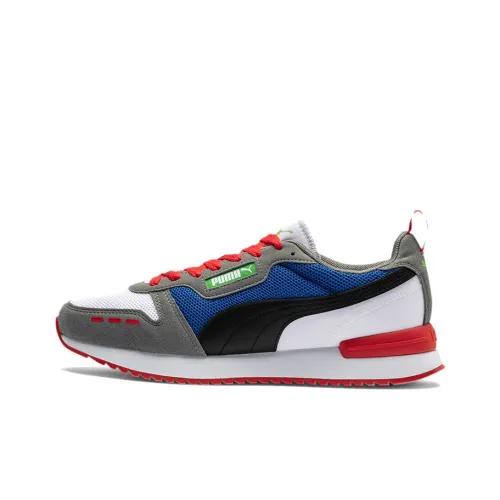 PUMA R78 Casual Shoes Unisex Low-Top Blue/White/Red