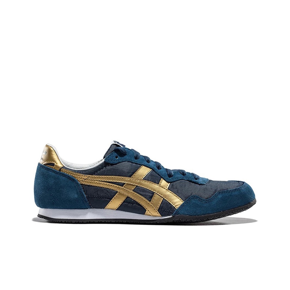 Onitsuka Tiger Serrano Navy Gold POIZON