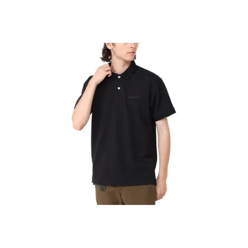 Columbia Polo Shirts Men Black