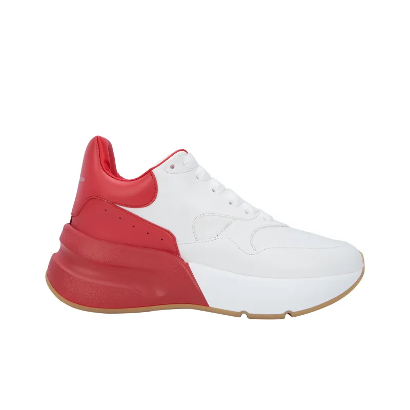Alexander McQueen Sprint Runner Casual Shoes Women's Low Top White-1