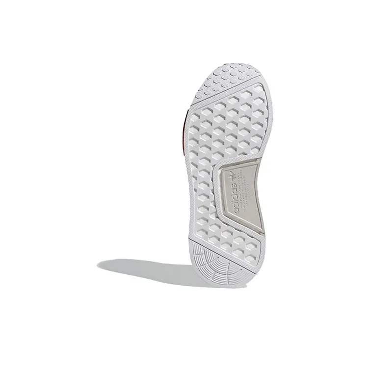 Adidas Nmd R1 White Grey Hazy Rose Women's-5