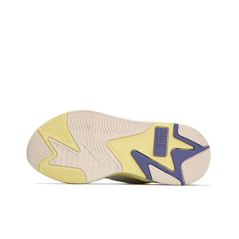 PUMA RS X3 Twill Airmesh White Hazy Blue Women's-4