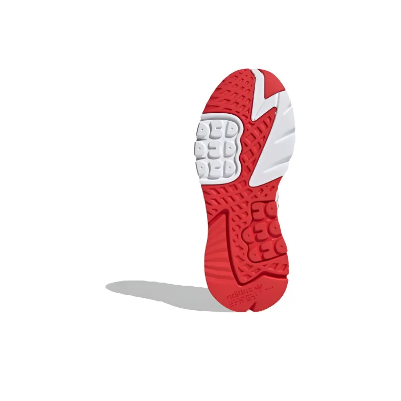 Adidas Originals Nite Jogger 'White Black Grey Red'-5