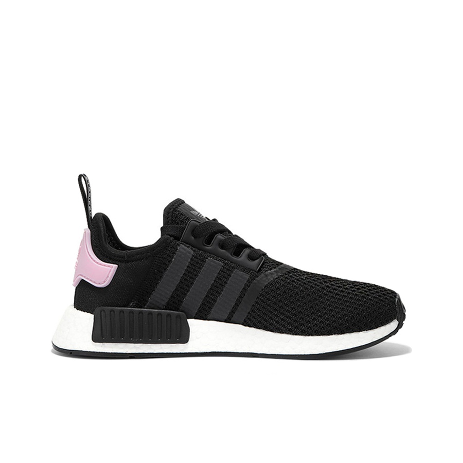 Adidas women's nmd black and pink hotsell