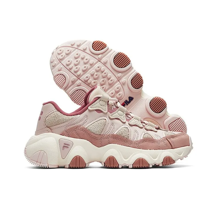 FILA FUSION Jagger Casual Shoes Women's Low Top Peach Pink/Vintage Rose-5