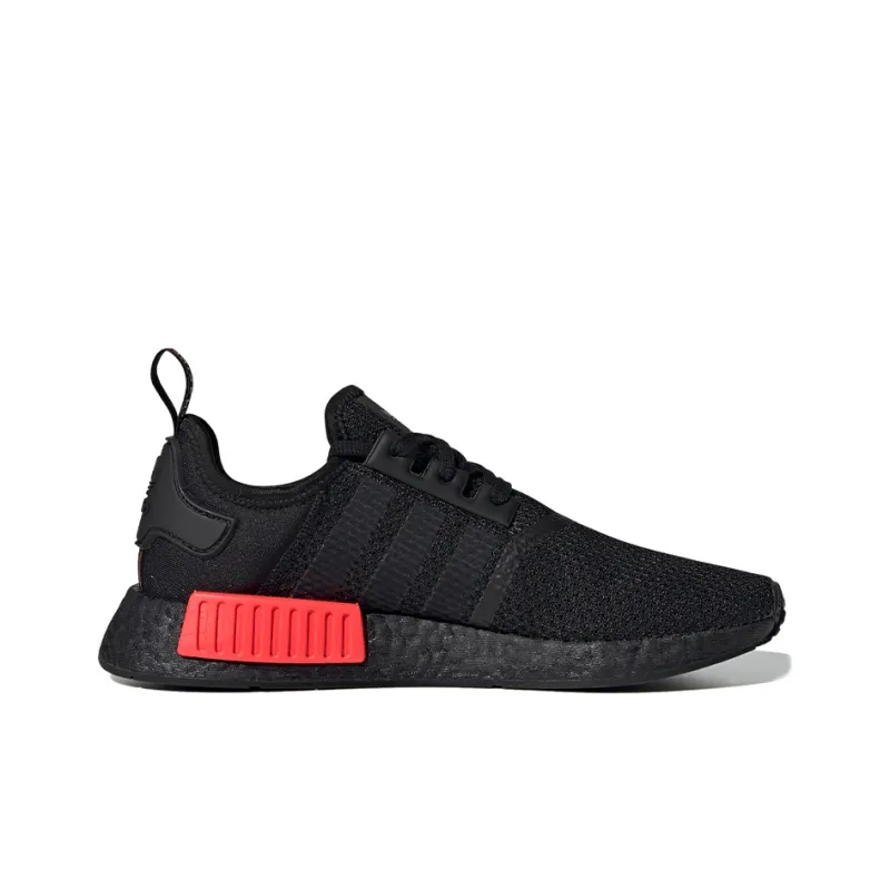 Adidas Originals Nmd R1 Core Black Solar Red 2020-1