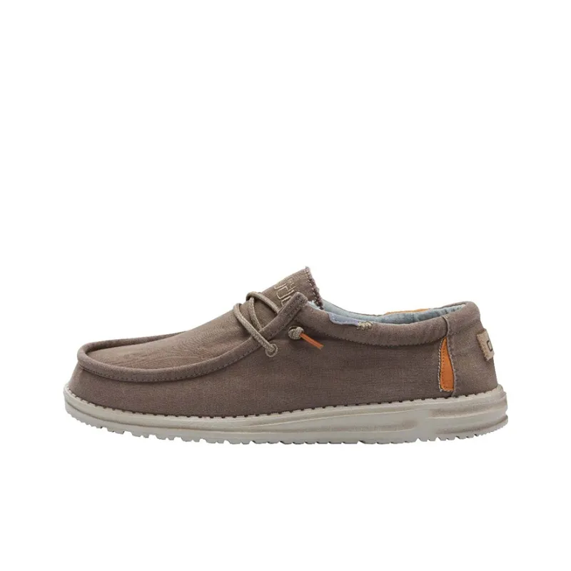 Heydude Casual Shoes Men Low-Top Walnut-0