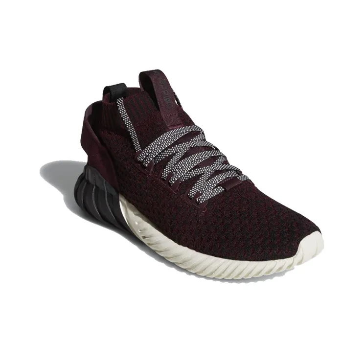 Adidas Tubular Doom Sock Maroon-2