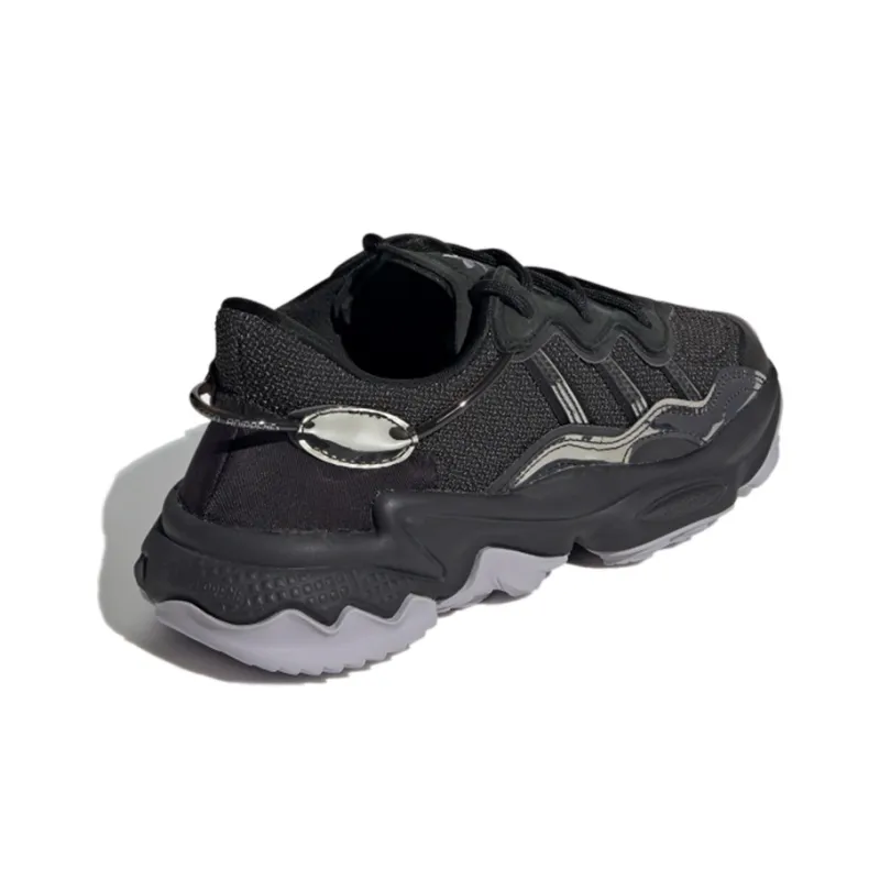 Adidas Women's Ozweego Tr 'Black Silver Metallic' Women's-3