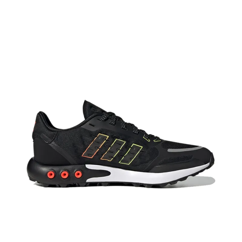 Adidas La Trainer 3 Black Solar Red-2