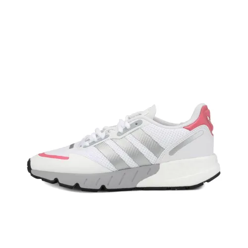 Adidas ZX 1K Boost White Silver Metallic Women's