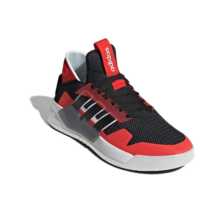 Adidas Neo Bball90s 'Black Red White'-2