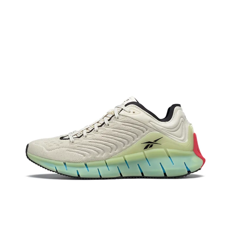 Reebok Zig Kinetica Sports Casual Shoes 'White Green' Women's-0