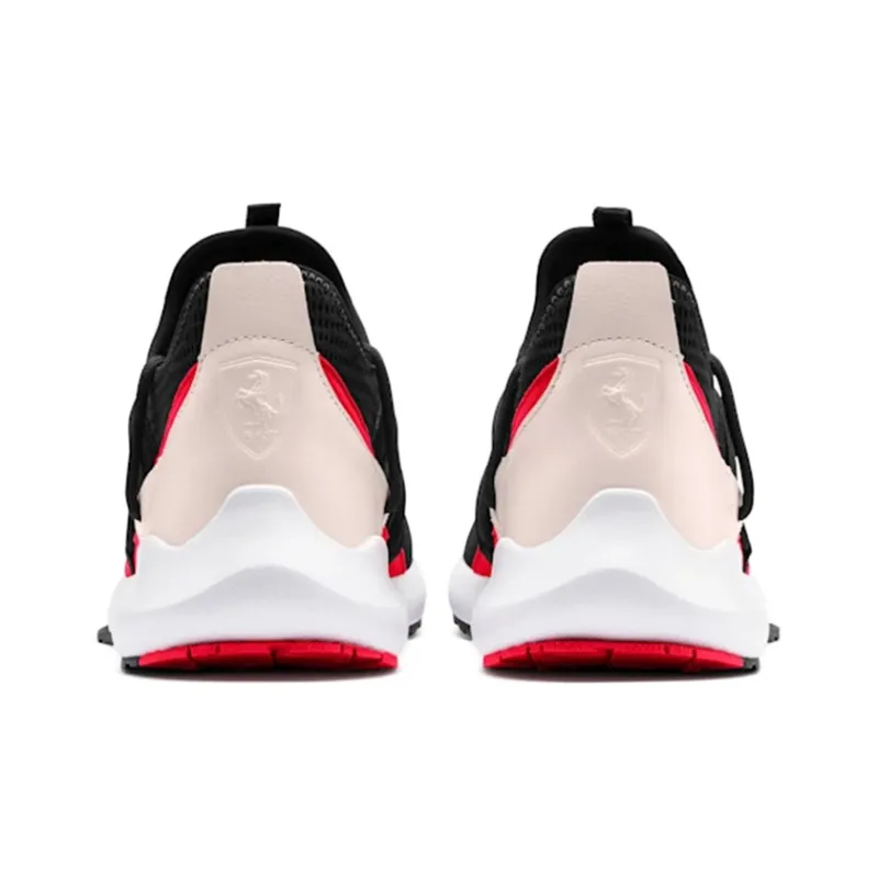 PUMA Scuderia Ferrari Evo Cat Ii Suede 'Black Pink'-3